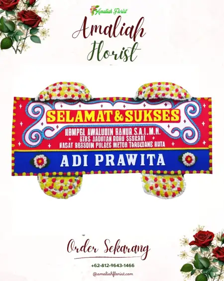 Papan Bunga Ucapan Selamat Sumilir
